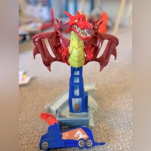 Hot Wheels Dragon Blast Track Pieces
